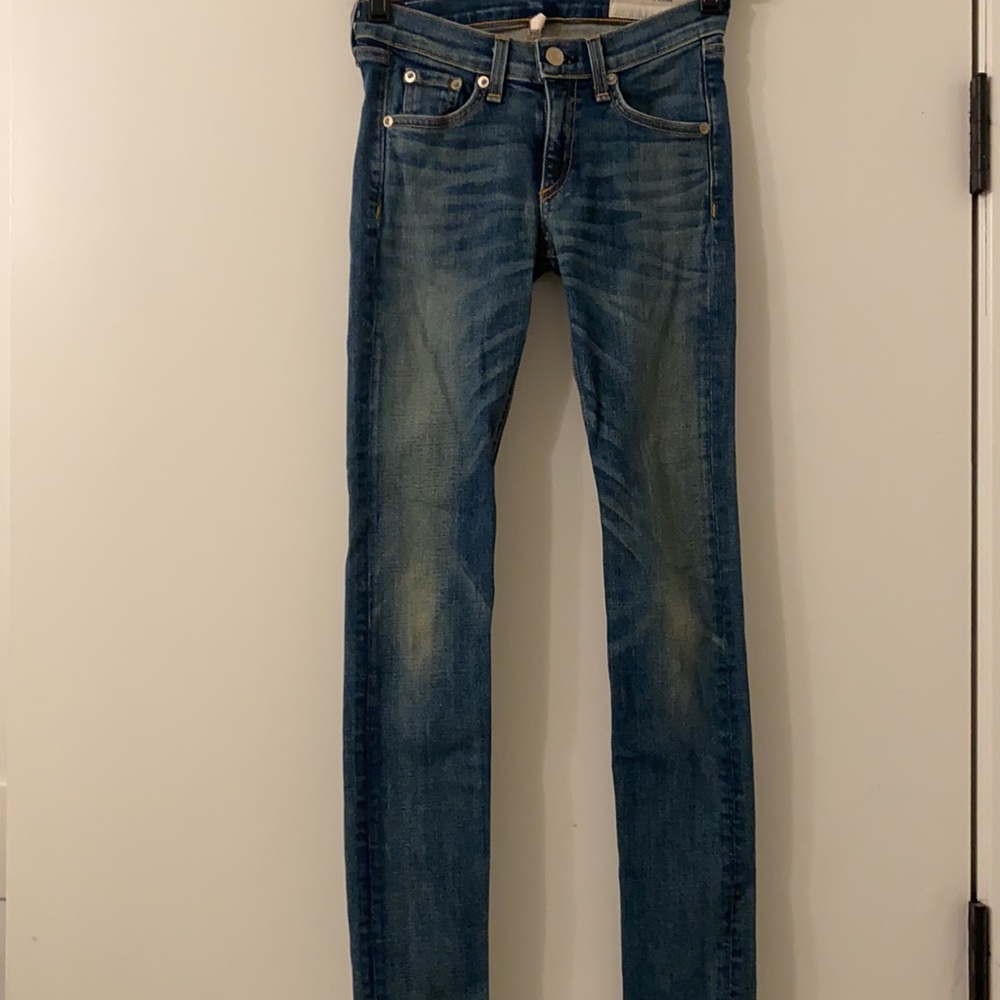 Rag & Bone high rise skinny jeans